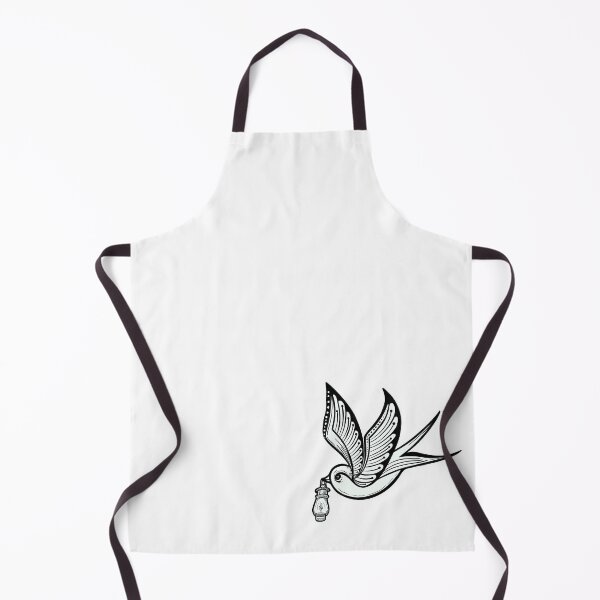 Item preview, Traditional Swallow “Light in the Darkness” - Illustration designed and sold by LamichArt.