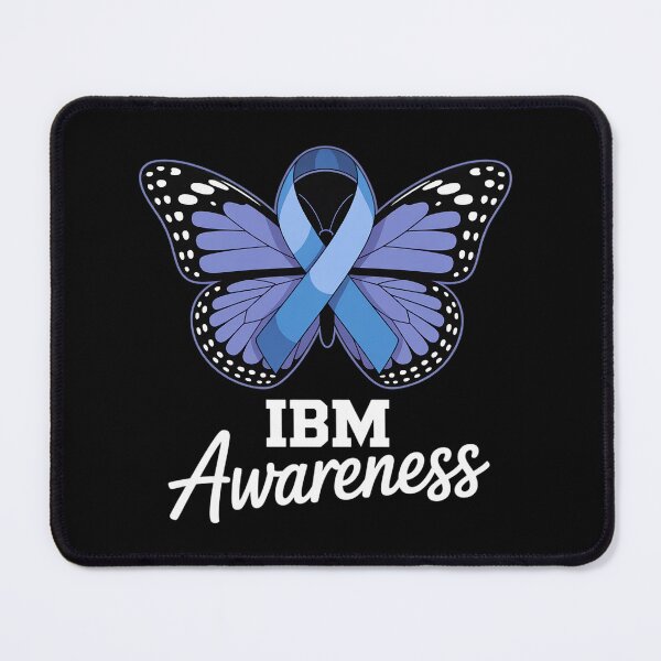 Item preview, Inclusion Body Myositis Awareness Butterflies Blue Ribbon designed and sold by grounabslaninal.
