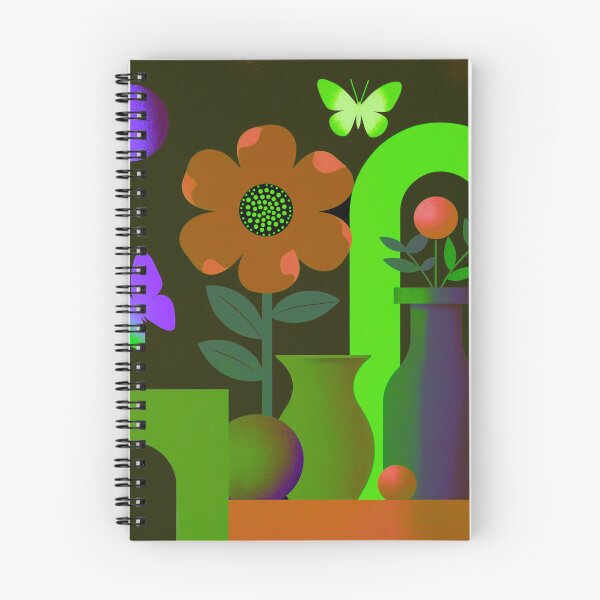 Item preview, Electric Garden Portal | Neon Botanical Pop Art designed and sold by joycrysstudio.