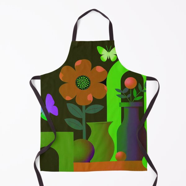 Item preview, Electric Garden Portal | Neon Botanical Pop Art designed and sold by joycrysstudio.