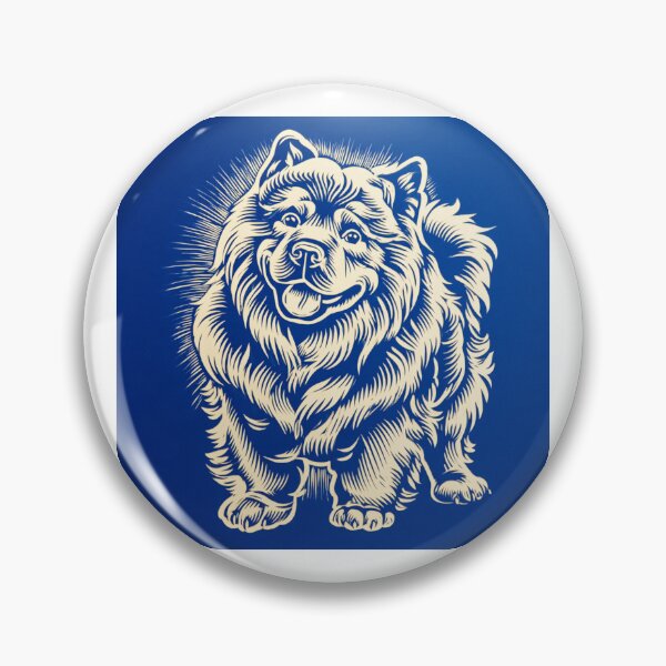Item preview, Lino cut Chow chow puppy dog designed and sold by MendaciousMina.