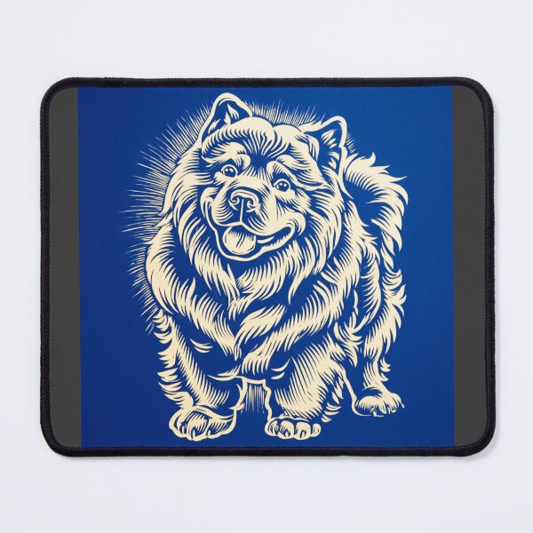 Item preview, Lino cut Chow chow puppy dog designed and sold by MendaciousMina.
