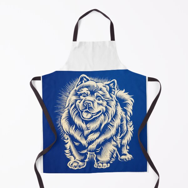 Item preview, Lino cut Chow chow puppy dog designed and sold by MendaciousMina.