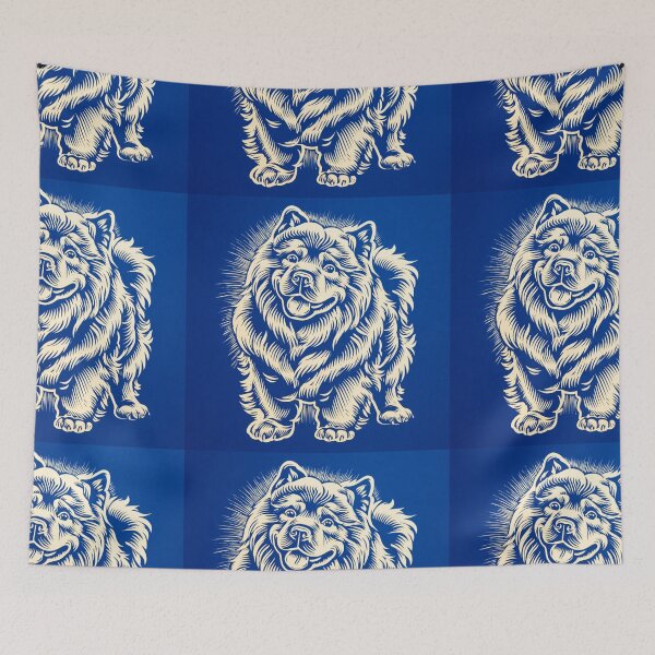 Item preview, Lino cut Chow chow puppy dog designed and sold by MendaciousMina.