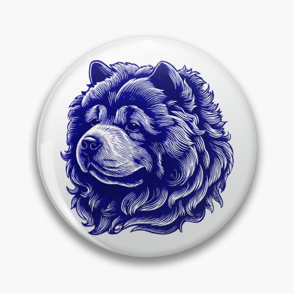 Item preview, Lino cut Chow chow puppy dog designed and sold by MendaciousMina.