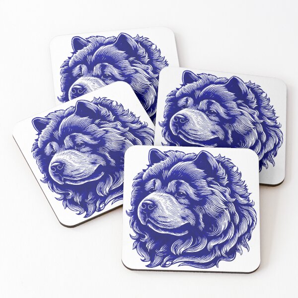 Item preview, Lino cut Chow chow puppy dog designed and sold by MendaciousMina.