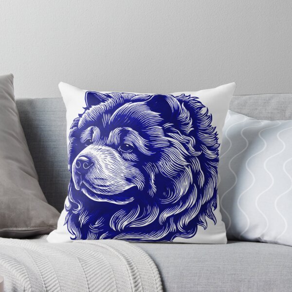 Item preview, Lino cut Chow chow puppy dog designed and sold by MendaciousMina.