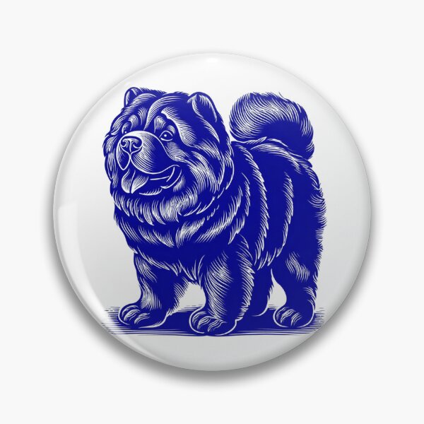 Item preview, Lino cut Chow chow puppy dog designed and sold by MendaciousMina.