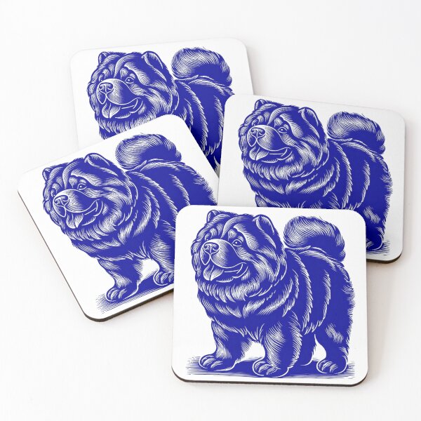 Item preview, Lino cut Chow chow puppy dog designed and sold by MendaciousMina.
