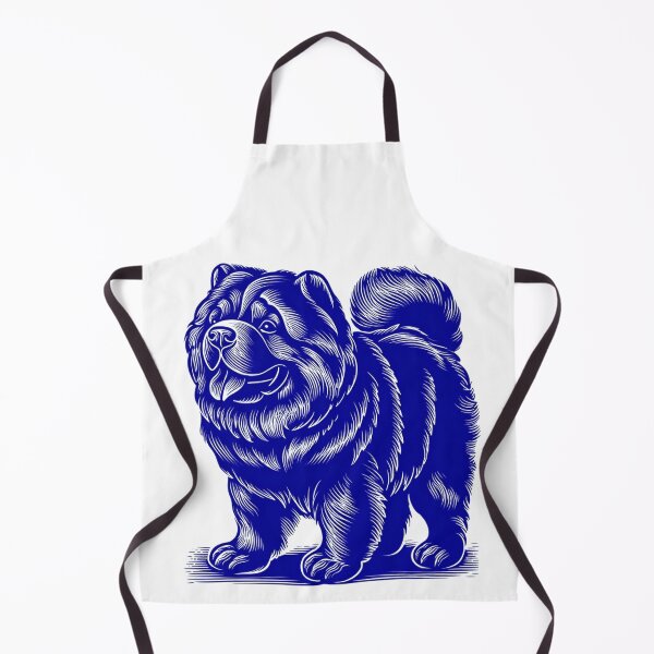 Item preview, Lino cut Chow chow puppy dog designed and sold by MendaciousMina.