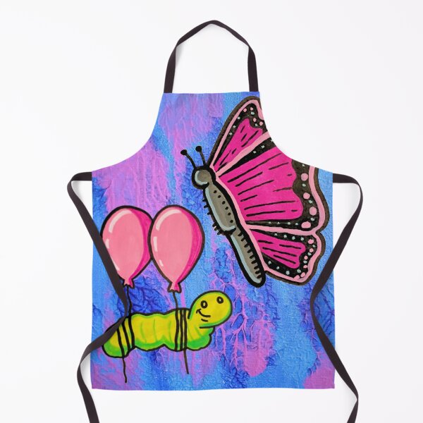 Item preview, Butterfly and caterpillar designed and sold by The Morbid Hippie .