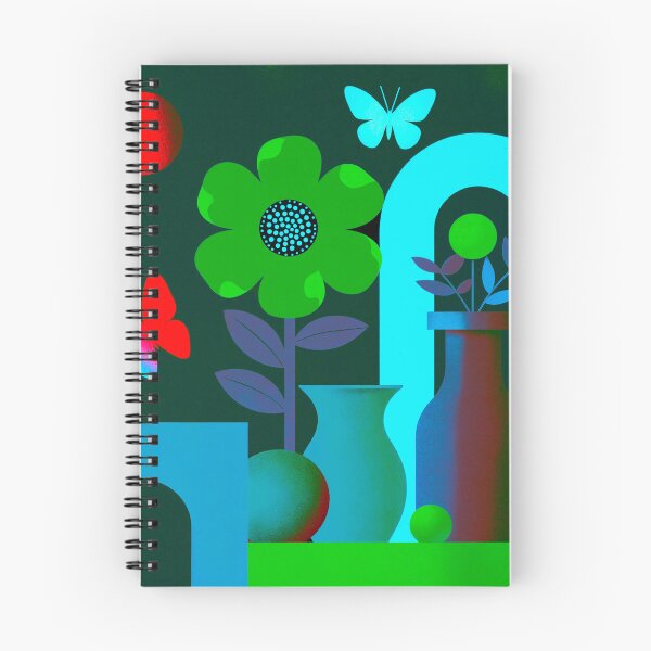 Item preview, Cyber Bloom Gateway | Electric Floral Dream Art designed and sold by joycrysstudio.