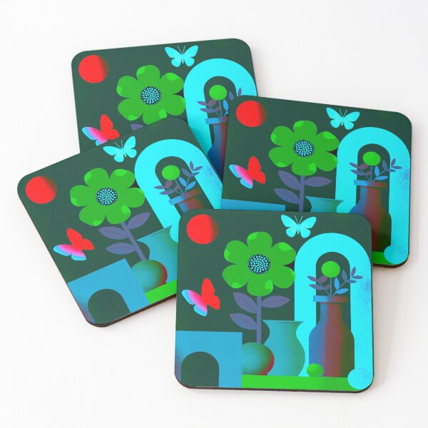 Item preview, Cyber Bloom Gateway | Electric Floral Dream Art designed and sold by joycrysstudio.