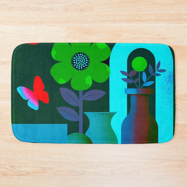 Item preview, Cyber Bloom Gateway | Electric Floral Dream Art designed and sold by joycrysstudio.