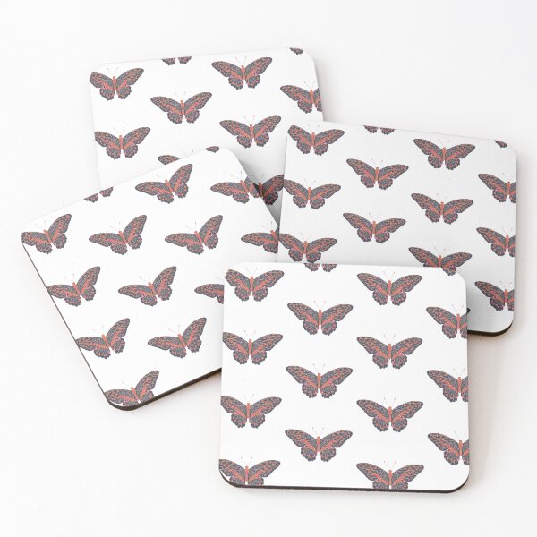 Item preview, Orange Dotted Butterfly designed and sold by LillieLane.