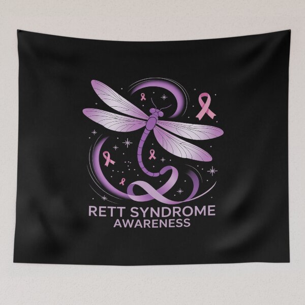 Item preview,  Rett Syndrome Awareness Costume Dragonfly Ribbon designed and sold by grounabslaninal.
