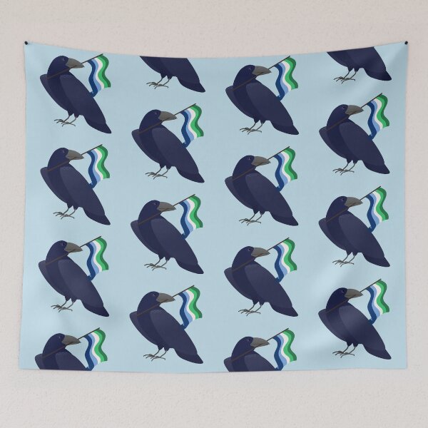 Item preview, Gay Pride Crow designed and sold by ElisabethDraws.
