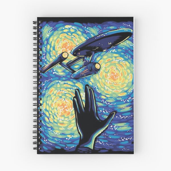Item preview, Star Trek Vintage: Retro Sci-Fi Illustration Enterprise & Characters Art designed and sold by benja-08.