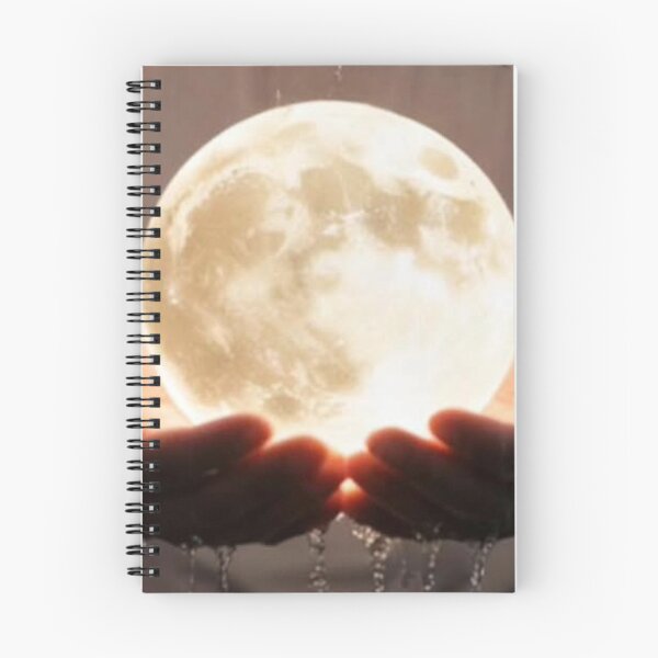 Item preview, Magical Glowing Moon Held in Hands sau Surreal Moon Sphere in Palms Celestial Art designed and sold by RoyalDeluxGo.