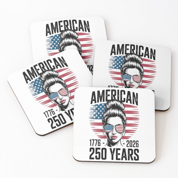 Item preview, USA 250th Anniversary Messy Bun Women Girl Kids 1776 2026 designed and sold by grounabslaninal.