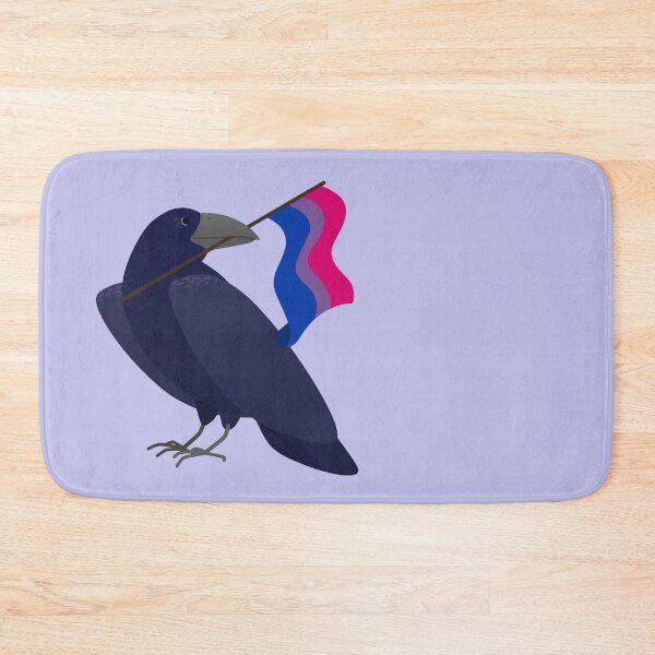 Item preview, Bisexual Pride Crow designed and sold by ElisabethDraws.