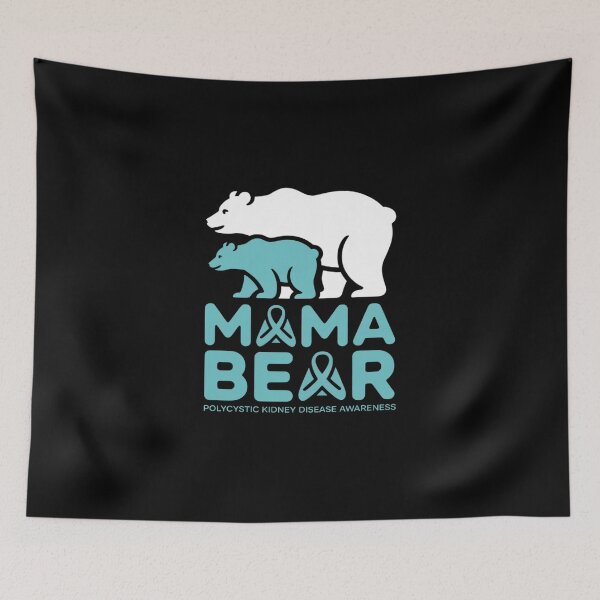 Item preview, Mama Bear Polycystic Kidney Disease Awareness designed and sold by grounabslaninal.