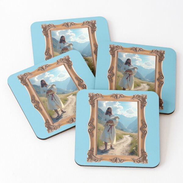 Item preview, Jesus Protecting the Lamb designed and sold by Pastor Reeves Studio.