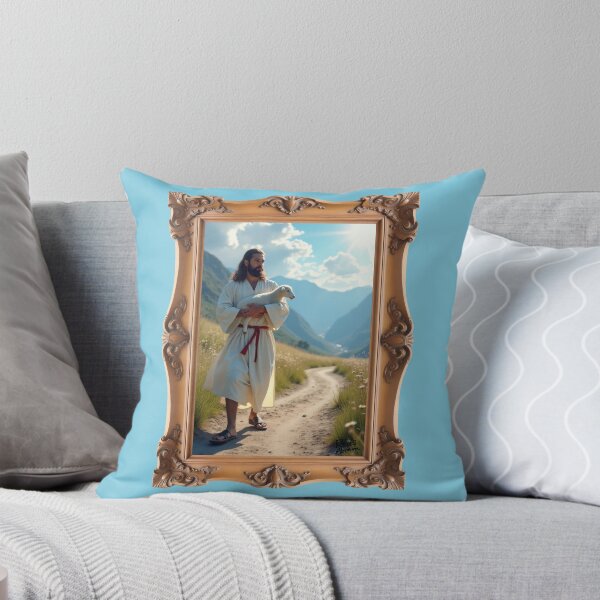 Item preview, Jesus Protecting the Lamb designed and sold by Pastor Reeves Studio.