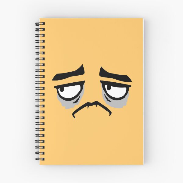 Item preview, Grumpy Sad Disappointed Face Funny Moody Comic designed and sold by shirt-o-mat.