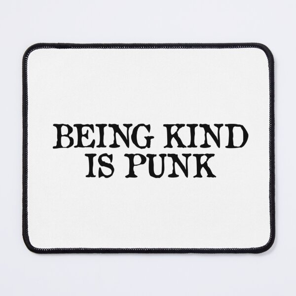 Item preview, being kind is punk black  designed and sold by trinketgal.