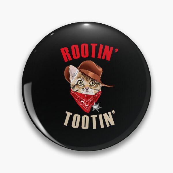 Item preview, Rootin Tootin Cat Meme, Cowboy Western designed and sold by DETOYASHALL.