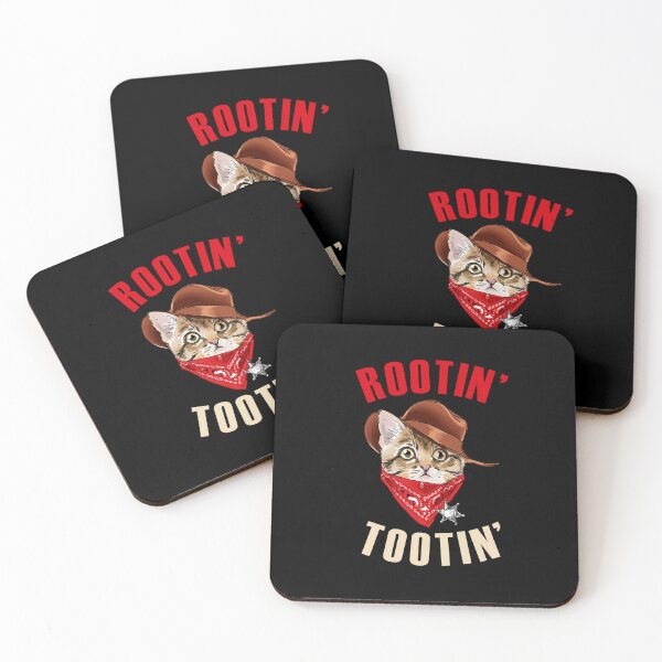 Item preview, Rootin Tootin Cat Meme, Cowboy Western designed and sold by DETOYASHALL.