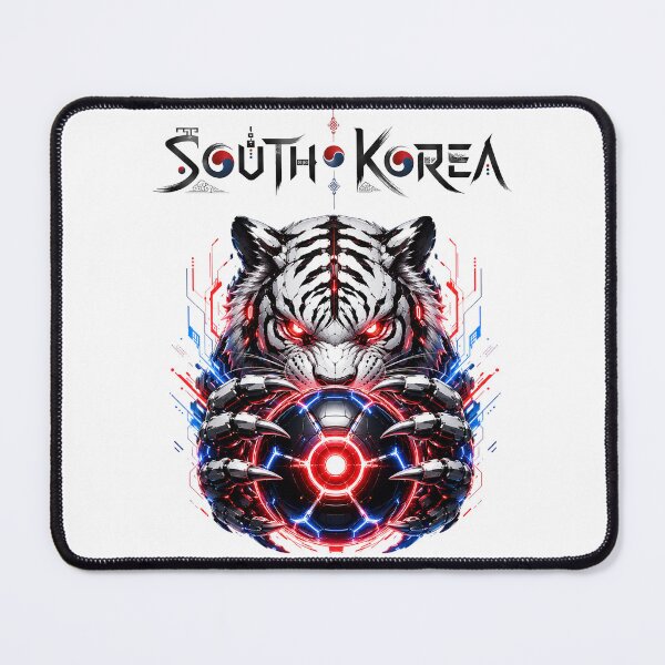Item preview, South Korea National Football Team - Cyber White Tiger designed and sold by Extravanganzza.