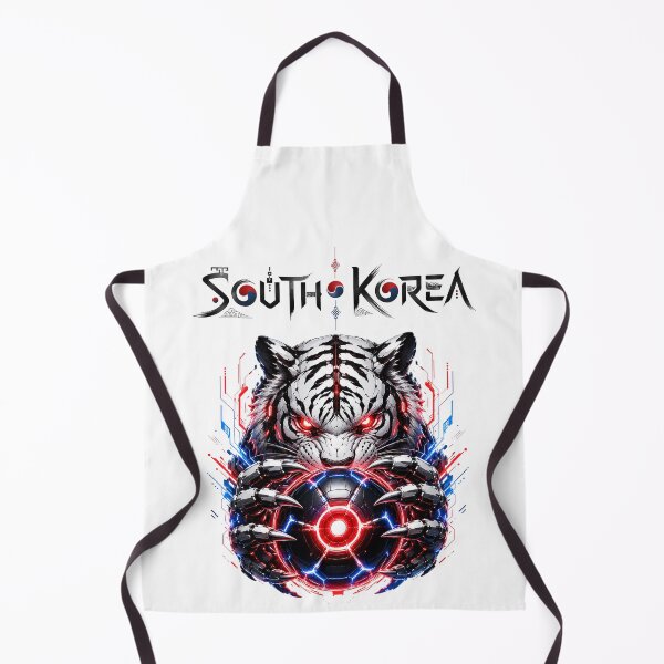 Item preview, South Korea National Football Team - Cyber White Tiger designed and sold by Extravanganzza.