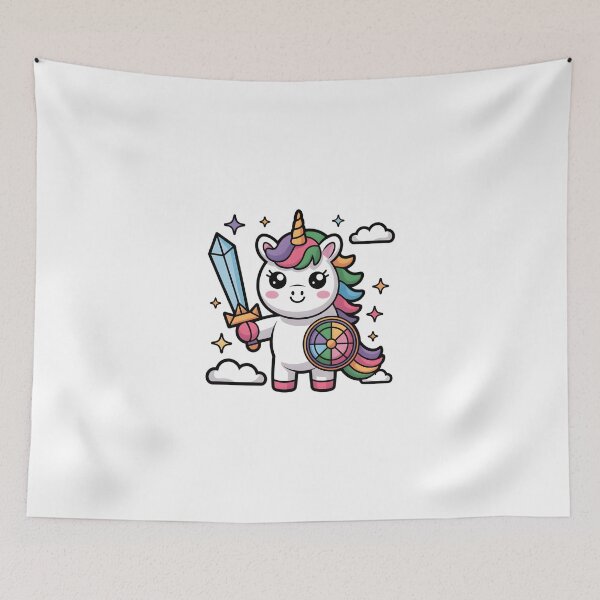Item preview, The Little Unicorn Who Chose to Be Brave designed and sold by AbanoubStore.
