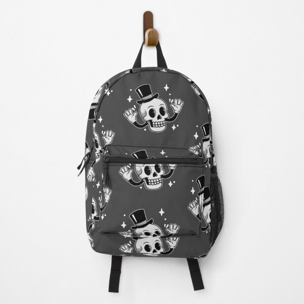 Item preview, Vintage Cartoon Skull with Top Hat | Cute Gothic Tattoo Style designed and sold by homework store.