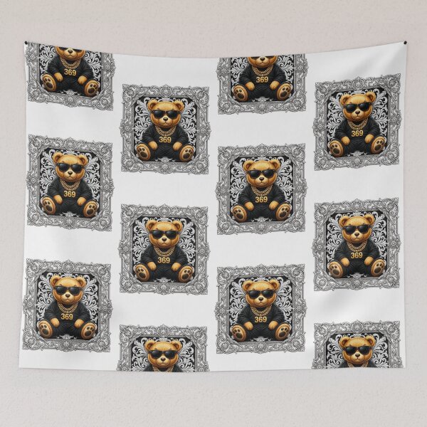 Item preview, 369 Platinum Frame Bear designed and sold by 369 Merch.