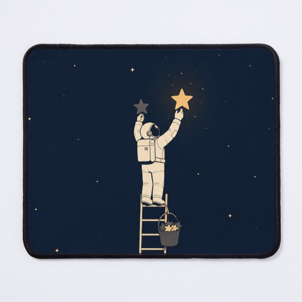 Item preview, Astronaut Replacing a Broken Star designed and sold by Creative_Canvas.