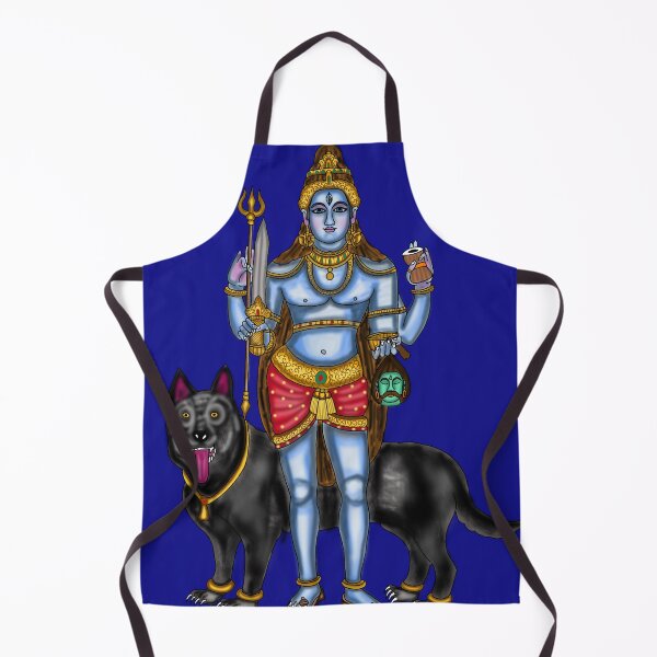 Item preview, Lord Bhairava Digital Artwork | Sacred Hindu Divine Protector Illustration designed and sold by Harshit_Digital_Arts.