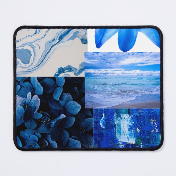 Item preview, Deep Blue Ocean Aesthetic Collage designed and sold by altanduranstudio.