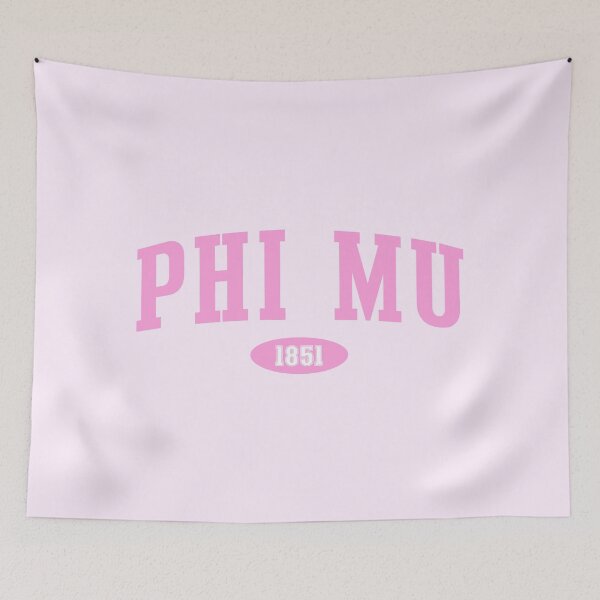 Item preview, Phi Mu Collegiate designed and sold by CoastlineRowe.