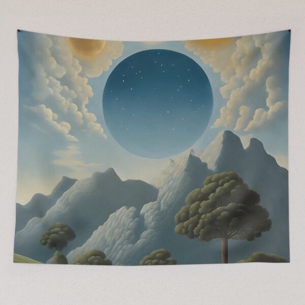 Item preview, The Space On Mountain Beautiful designed and sold by HomeroPosadaO.