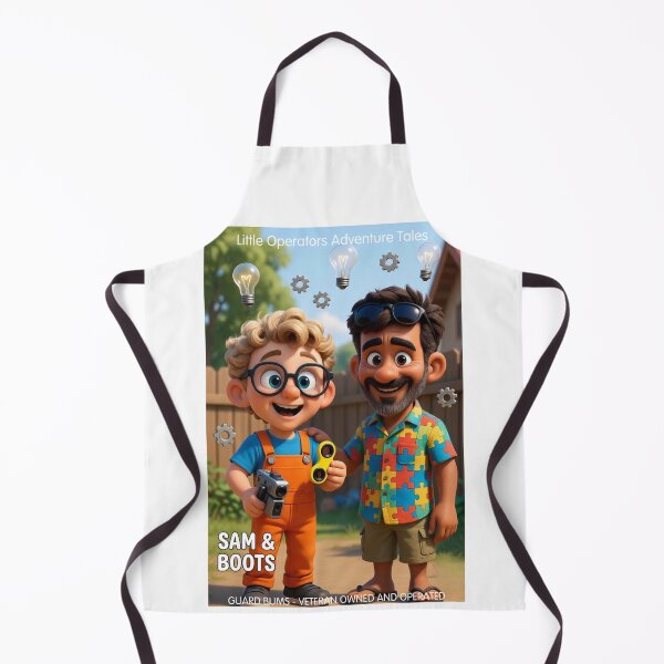 Item preview, Little Operators Sam & Boots designed and sold by GUARDBUMS.