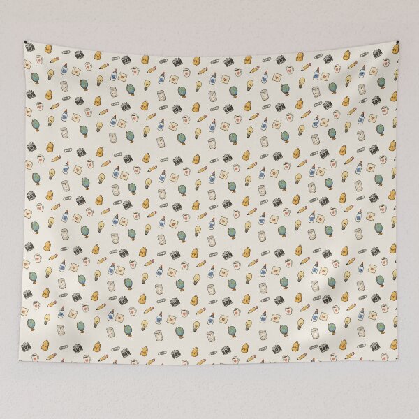 Item preview, Aesthetic objects seamless pattern designed and sold by TheDailyRepeat.