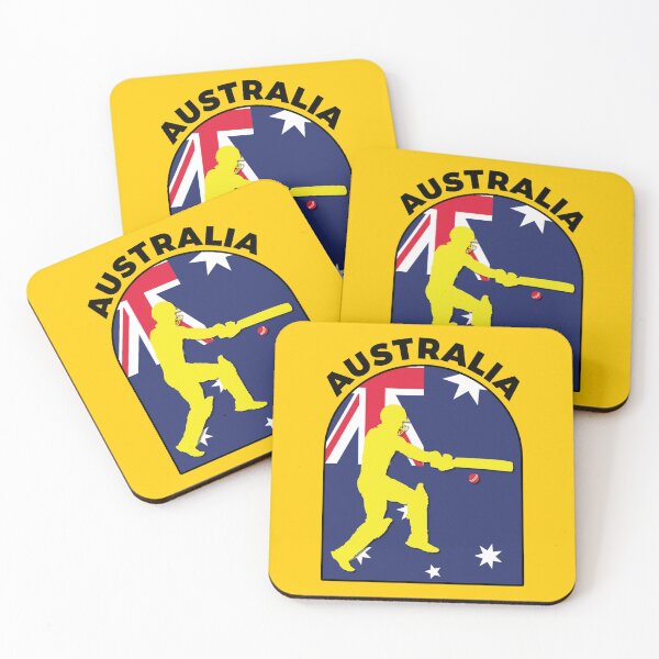 Item preview, Australia Cricket Cricketer Batsman Australia Flag - Cricket Fans designed and sold by DPattonPD.