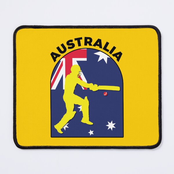 Item preview, Australia Cricket Cricketer Batsman Australia Flag - Cricket Fans designed and sold by DPattonPD.