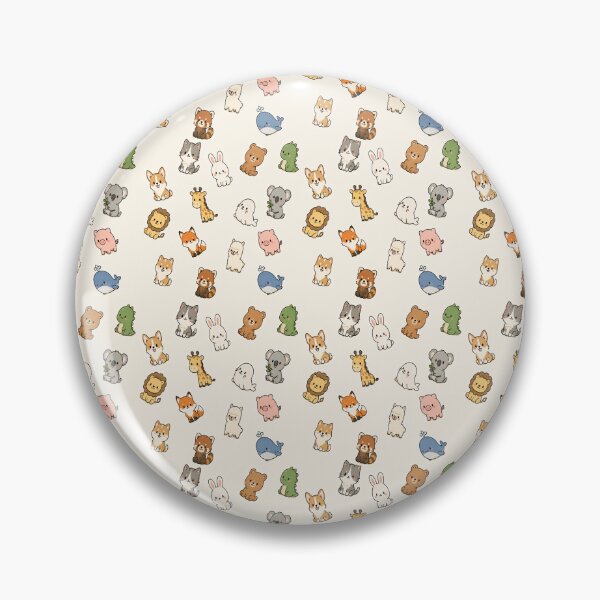 Item preview, Cute animal seamless pattern designed and sold by TheDailyRepeat.