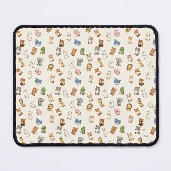 Item preview, Cute animal seamless pattern designed and sold by TheDailyRepeat.
