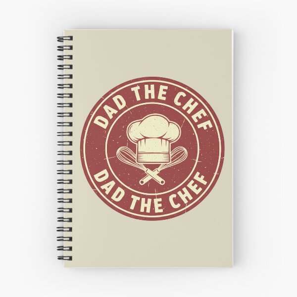 Item preview, Dad The Chef Retro Cooking Badge designed and sold by Teeny Quities.