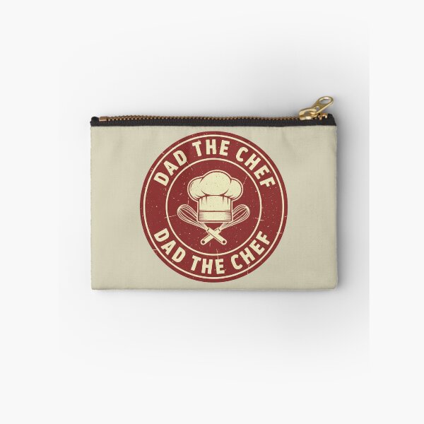 Item preview, Dad The Chef Retro Cooking Badge designed and sold by Teeny Quities.